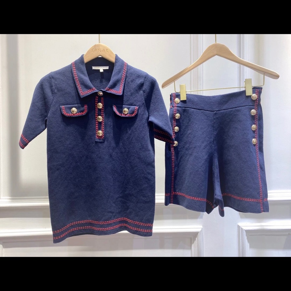 Maje top and short - Picture 1 of 5